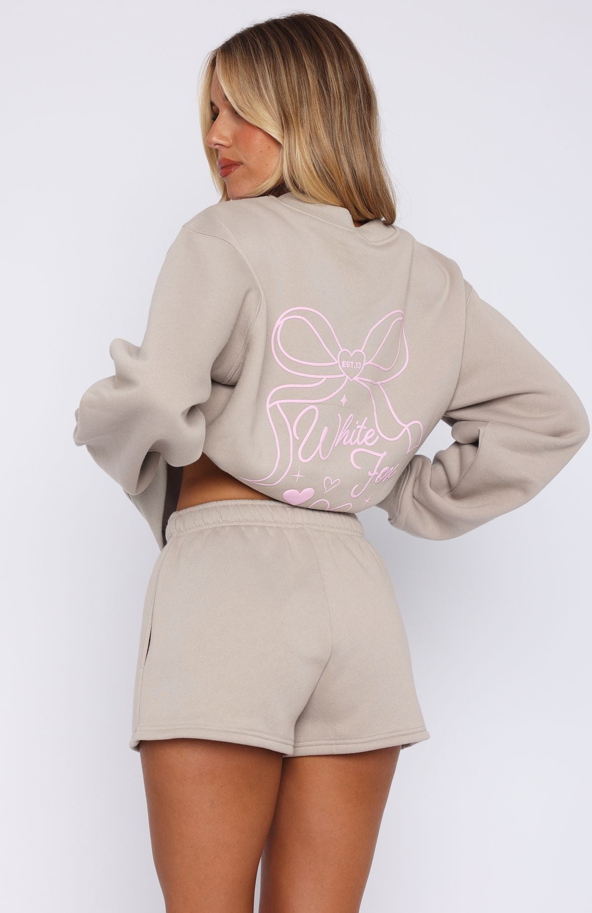 Love You Forever Lounge Shorts Moon