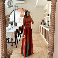Strapless Maxi Dress