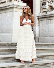 Nimia - Tulle Long Skirt