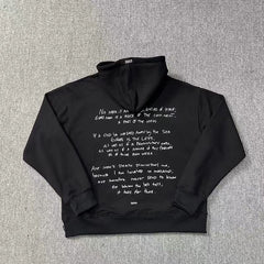 Street Style Devil Print Hoodie