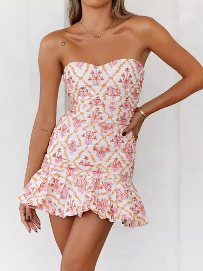 Fresh And Sweet Pleated Dress