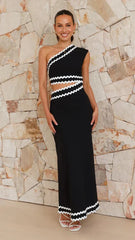 AUBE - ONE-SHOULDER DRESS