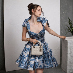RHODORA - BOTANICAL BEAUTY BOW DRESS