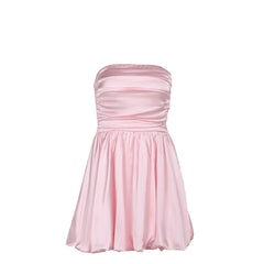 off-Shoulder Tube Top A Swing Mini