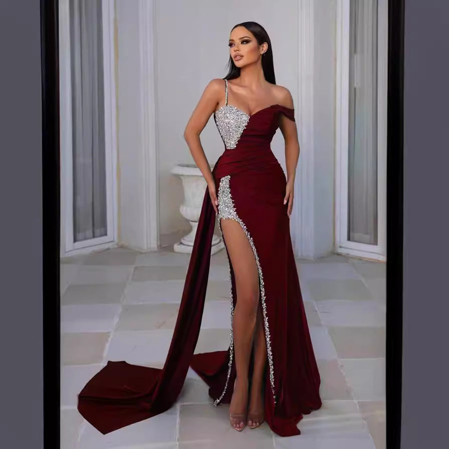 Kaleigh Off Stylish Shoulder Dress