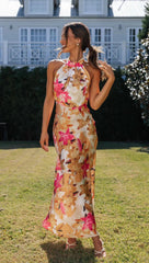 Emily | Floral Charm Midi Dress