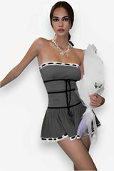 sexy lust style one-line dress