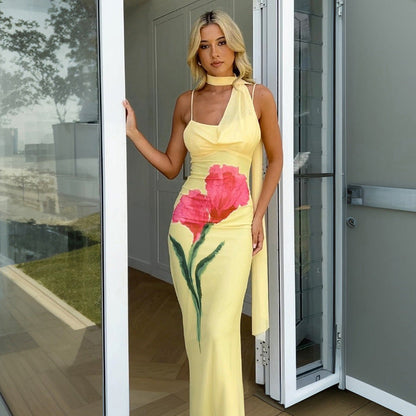 Backless Maxi Dress
