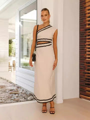 AUBE - ONE-SHOULDER DRESS
