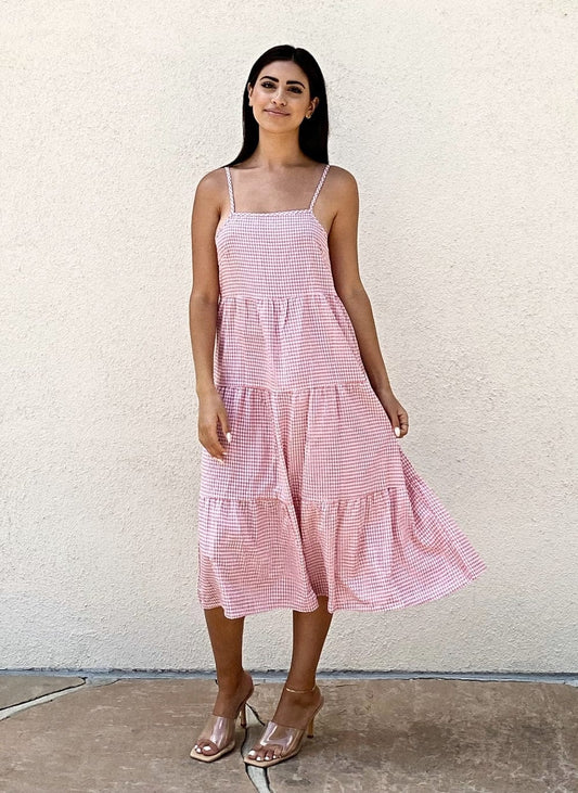 Polka Dot Halter Dress
