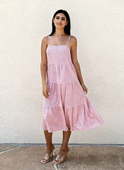 Polka Dot Halter Dress