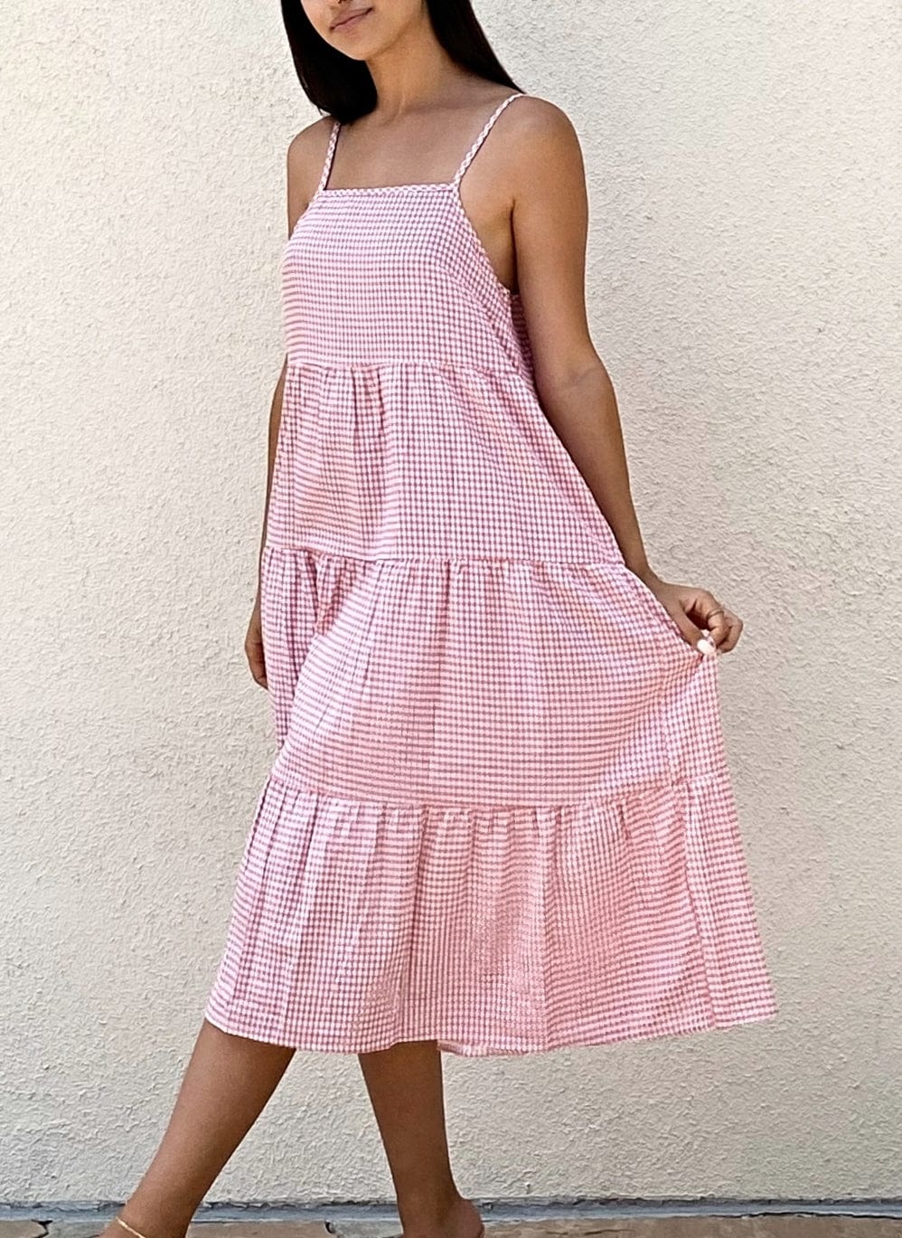 Polka Dot Halter Dress