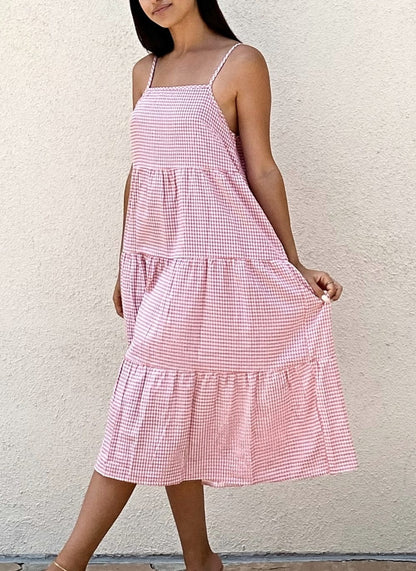 Polka Dot Halter Dress