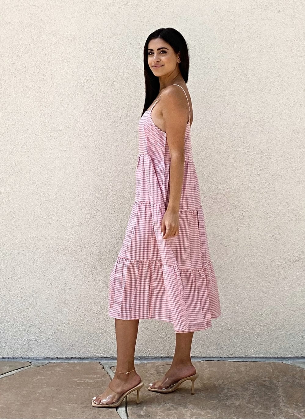 Polka Dot Halter Dress