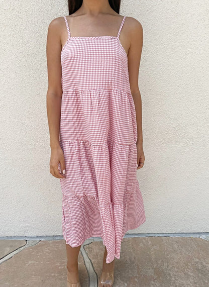 Polka Dot Halter Dress