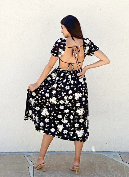 Double Tie Back Dress