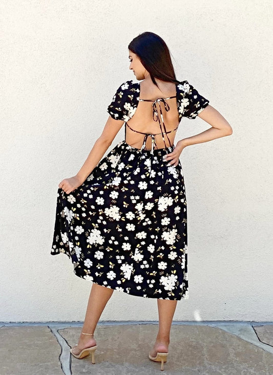 Double Tie Back Dress