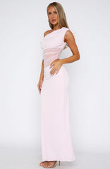 Girls Night Maxi Dress Baby Pink