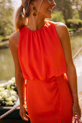 ENOLA - MODESTLY BOLD MIDI DRESS