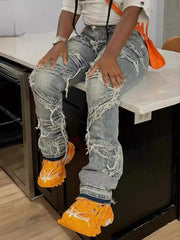 Fringe Medieval High Waist Trouser
