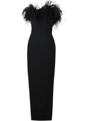 Luxurious Feather Dress