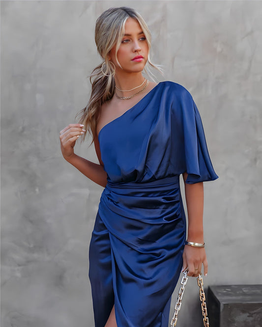 Allegra Elegant silk party dress