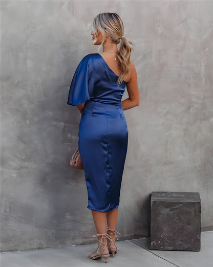 Allegra Elegant silk party dress