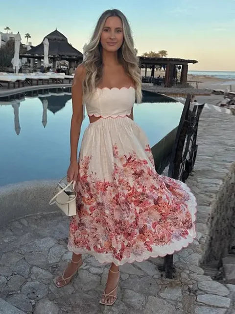 Isabella - Floral Elegance Dress
