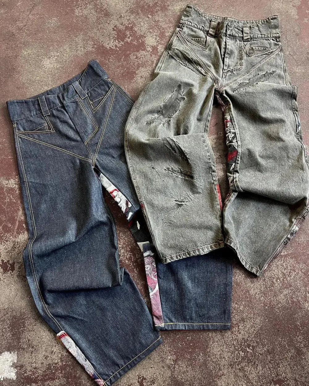 Vintage Gothic Visual Pant