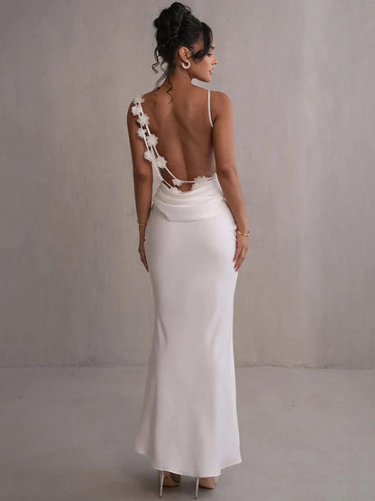 Sleeveless Backless Maxi Dress