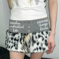 Tight Slim Lower Waist Skirt color1 / S
