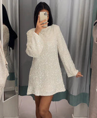 VANNAH - CHIC DRESS WITH BOW