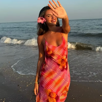Vibrant Tropical Dress