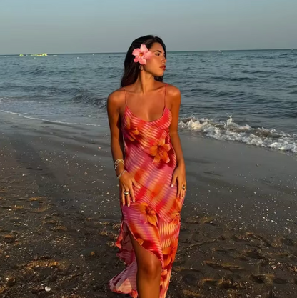 Vibrant Tropical Dress