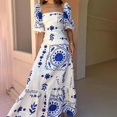 LARAVEL - SOPHISTICATED PLEATED MAXI DRESS