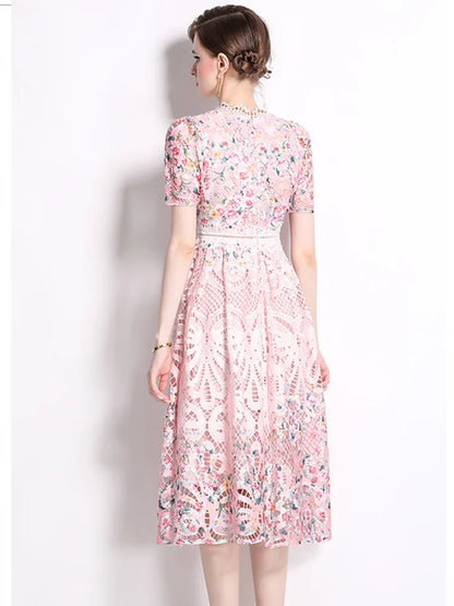 Graceful Hollow Dress