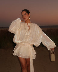 Ruffle Short Dress