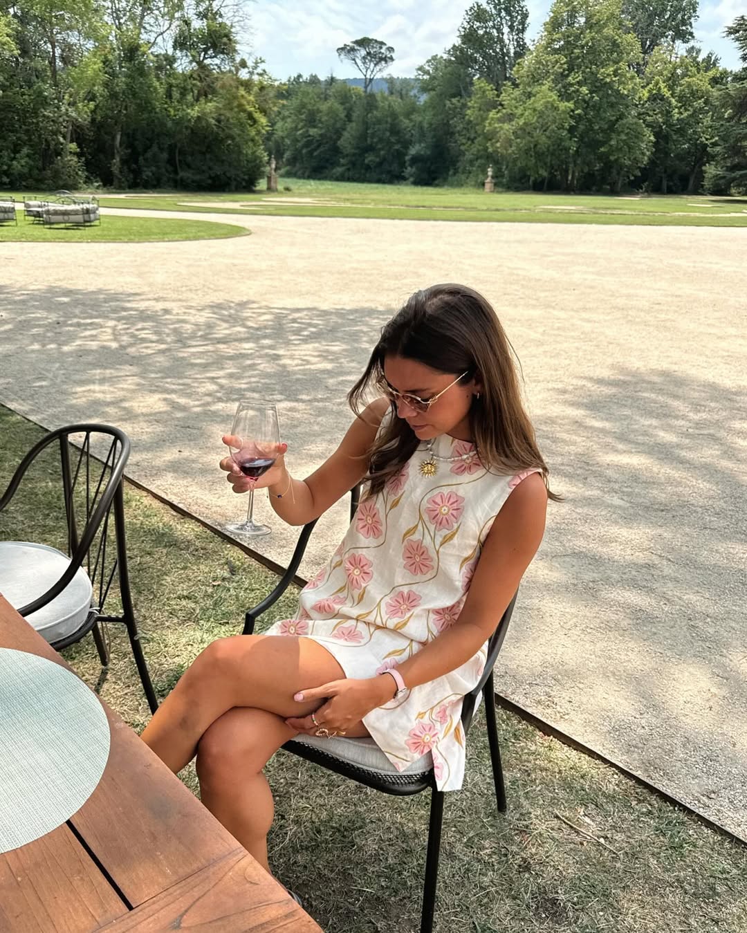 Print Sleeveless Short Dress