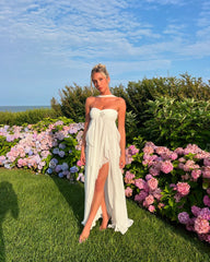 Dorine | Ruffle Maxi Dress