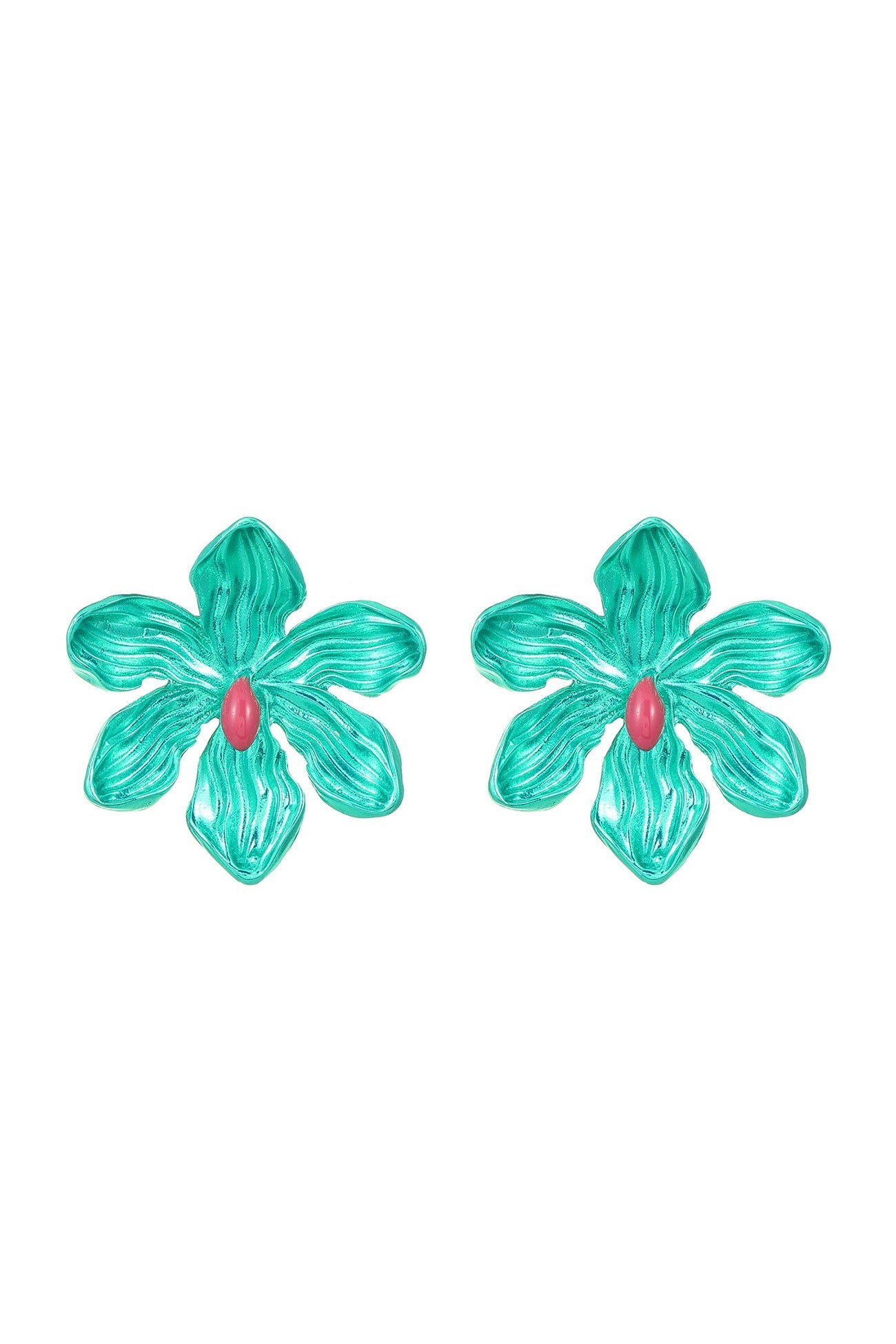 Solid Color Petal Earrings