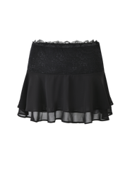 INDIGO SKIRT - BLACK