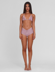 DAZZLE BIKINI TOP - STRIPE