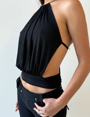 EVANNA TOP - BLACK