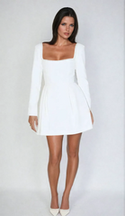 Lily/ Detail Short Dress