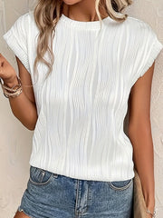 ZAKIA - ULTRA-SOFT MODERN CREW TEE