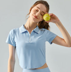 MESTIZA - MODERN ELEGANT SHORT SLEEVE BLOUSE