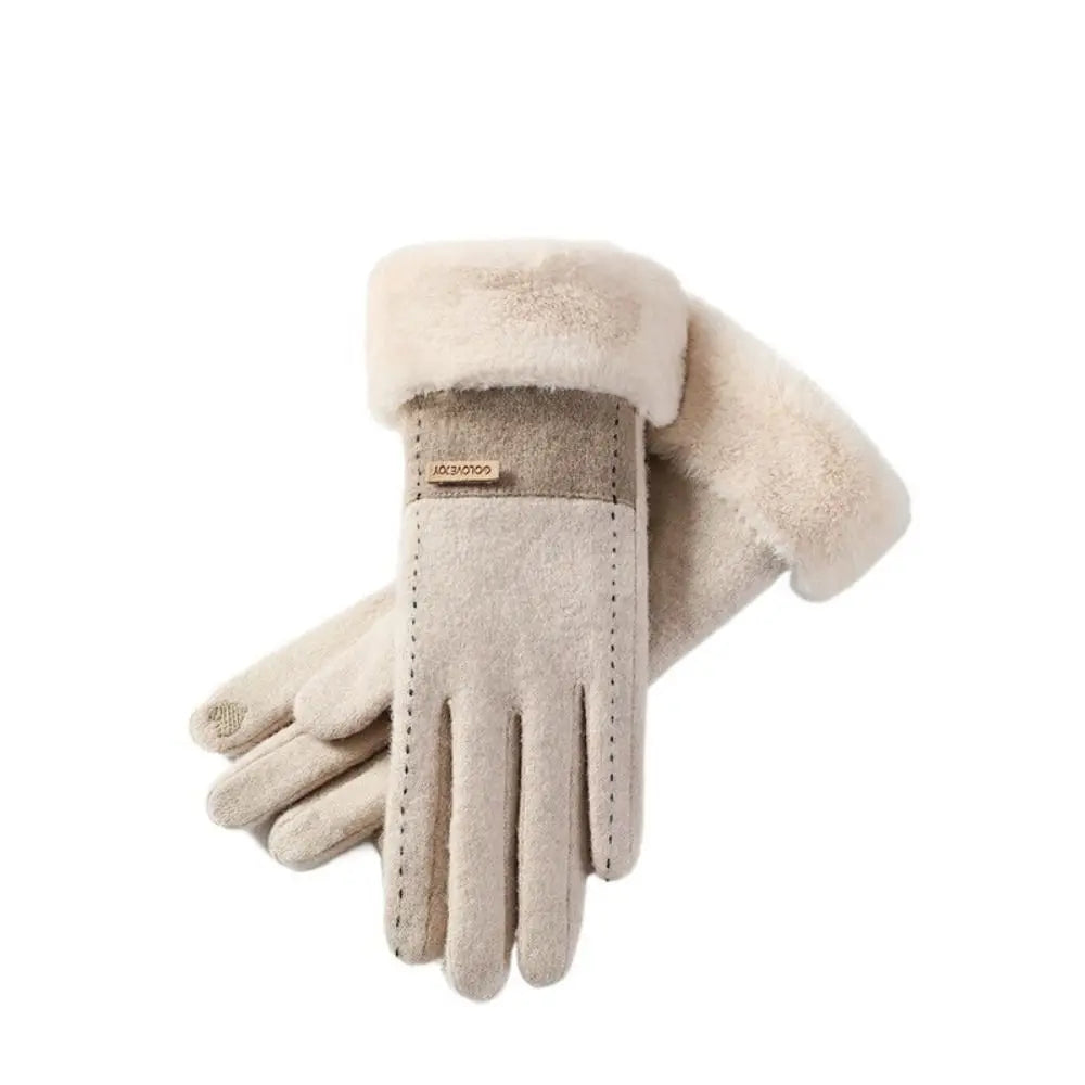 Windproof Thermal Cashmere Winter Christmas Glove