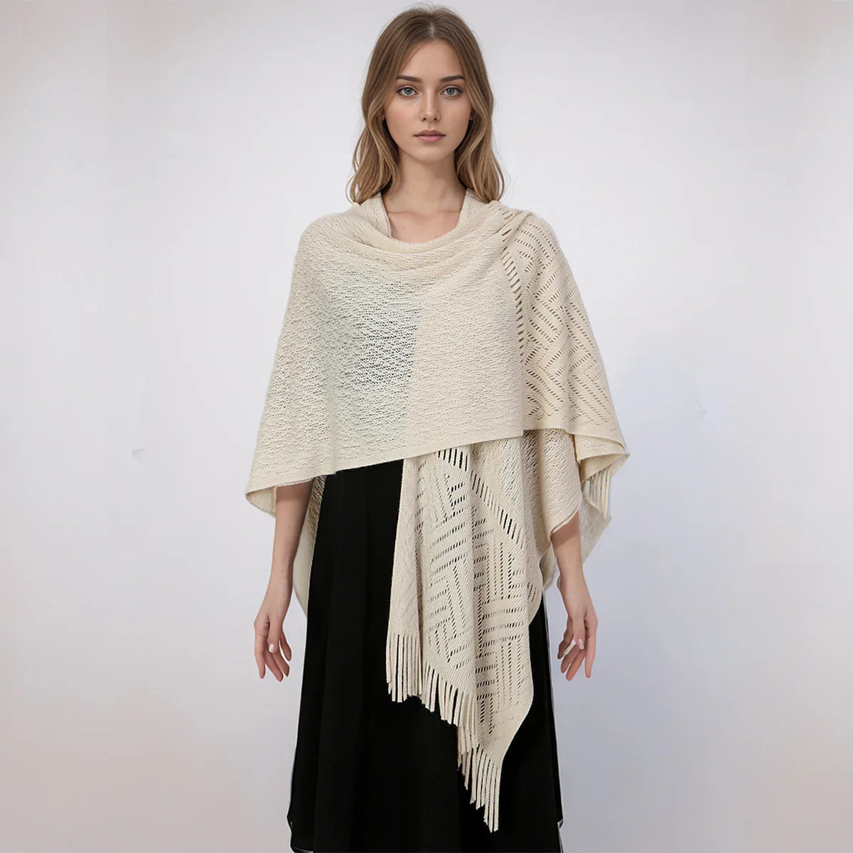 Cashmere Thicken Warmer Soft Pashmina Knitted Long Winter Scarf