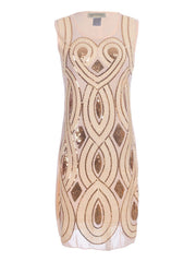 Great Gatsby Deco Sleeveless Dress