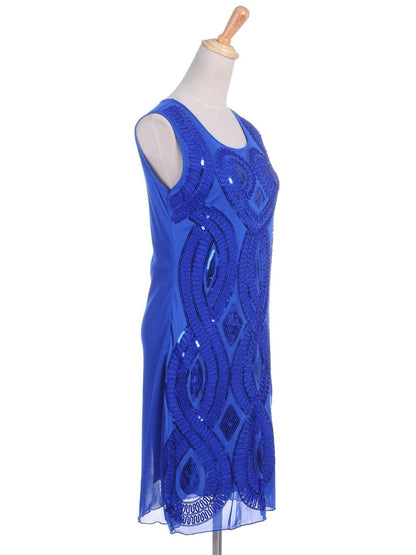 Great Gatsby Deco Sleeveless Dress